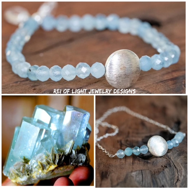 What Are the Healing Benefits of Aquamarine Crystals and Gemstones? Rei of Light Jewelry