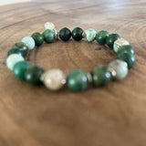 nite-agate and african jasper bracelet