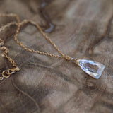 Quartz Crystal Necklace for Protection and Healing Energy