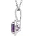 Profile photo of Sterling Silver Natural Amethyst