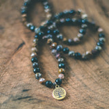 photo of photo of Fire Opal, Onyx and African Opal bracelet