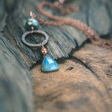 photo of Labradorite Circular Necklace