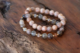photo of Sunstone, Moonstone Combo Bracelet