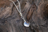 photo of Quartz Crystal Silver Chain Pendant Necklace