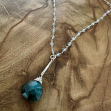 The Mystic Within Necklace Labradorite Necklace | Spiritual Awakening Jewelry