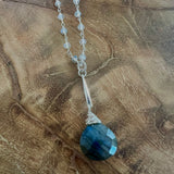 The Mystic Within Necklace Labradorite Necklace | Spiritual Awakening Jewelry