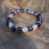 I Can Heal Myself-Amethyst, Lepedolite, Rose Quartz, Smoky Quartz, Fluorite, Sugilite