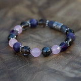 I Can Heal Myself-Amethyst, Lepedolite, Rose Quartz, Smoky Quartz, Fluorite, Sugilite