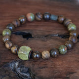 mens healing stone bracelet 