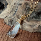 photo of Quartz Energy Necklace Silver or Gold