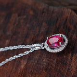 diamond and ruby necklace