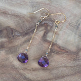 amethyst earrings 