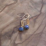 labradorite gemstone earrings for energy protection