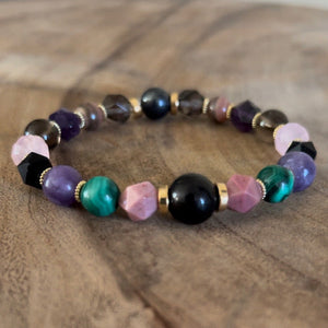 gemstones for cancer healing stretchy bracelet for women