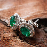 may birthstone emerald earrings