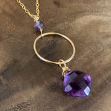 Tranquil Amethyst Harmony Necklace: Limited Edition