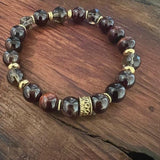 root chakra red garnet bracelet 