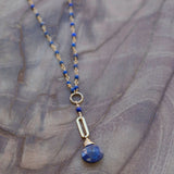 Healing necklace for loyalty friendship and emotional connection lapis lazuli