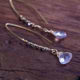 rose quartz jewelry for love, strength, encouragement