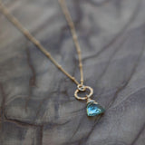 Healing quartz necklace for spiritual alignment clarity and balance