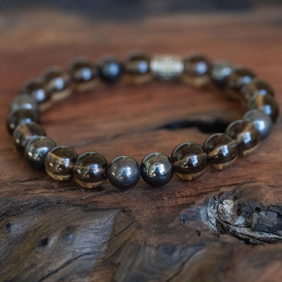 men's boho style healing and protective bracelet