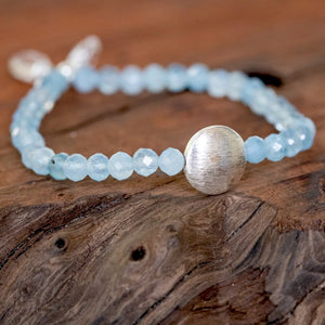 photo of Aquamarine Crystal Bracelet