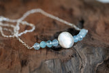 photo of Aquamarine Sterling Silver Necklace