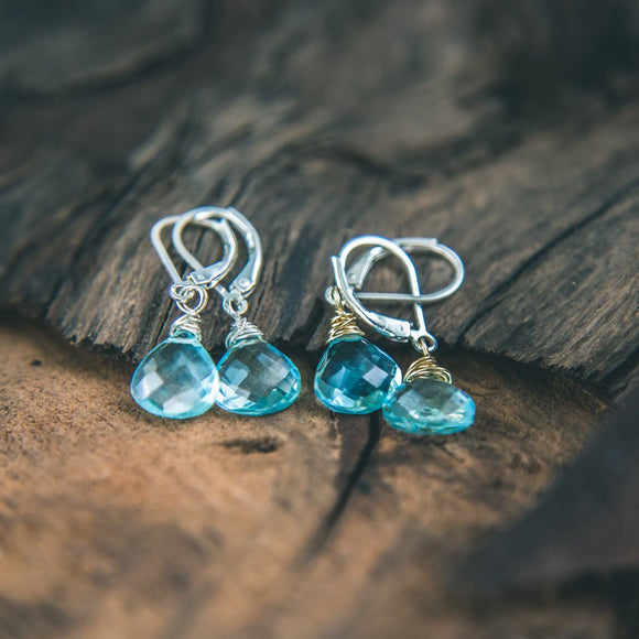 photo of Blue Topaz earrings