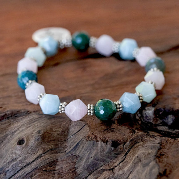 Moss Agate | Moss Agate Bracelet | Buy Moss Agate – AEORA ROCKS INDIA  -Healing Crystals superstore