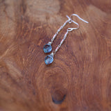blue topaz spiritual jewelry earrings