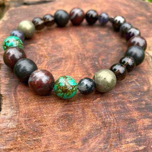 Life Force: Men's Cancer Healing and Protection Gemstone Boho