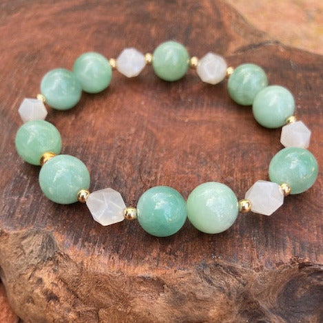 Soothes The Soul - Green Jade - Silver Bracelet - Paparazzi Accessorie –  Bejeweled Accessories By Kristie