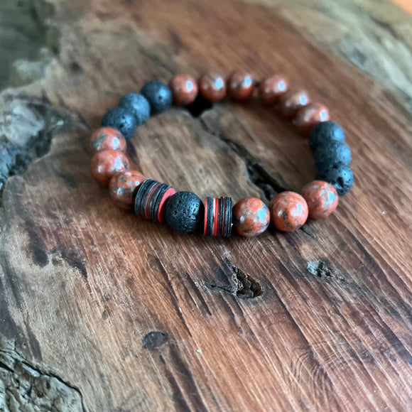 Down to Earth: Men's Stacking Bracelet