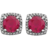 ruby fine jewelry earrings 015 ctw diamond studs