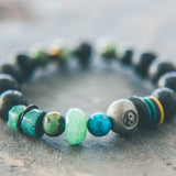 Napili Turquoise Beaded Bracelet - Rei of Light Jewelry Designs - 1